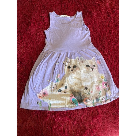 🎉 5 for $20 🎉 4-6 H&M kitty dress - Picture 1 of 3
